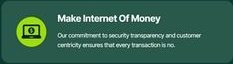 Make Internet Of Money feature